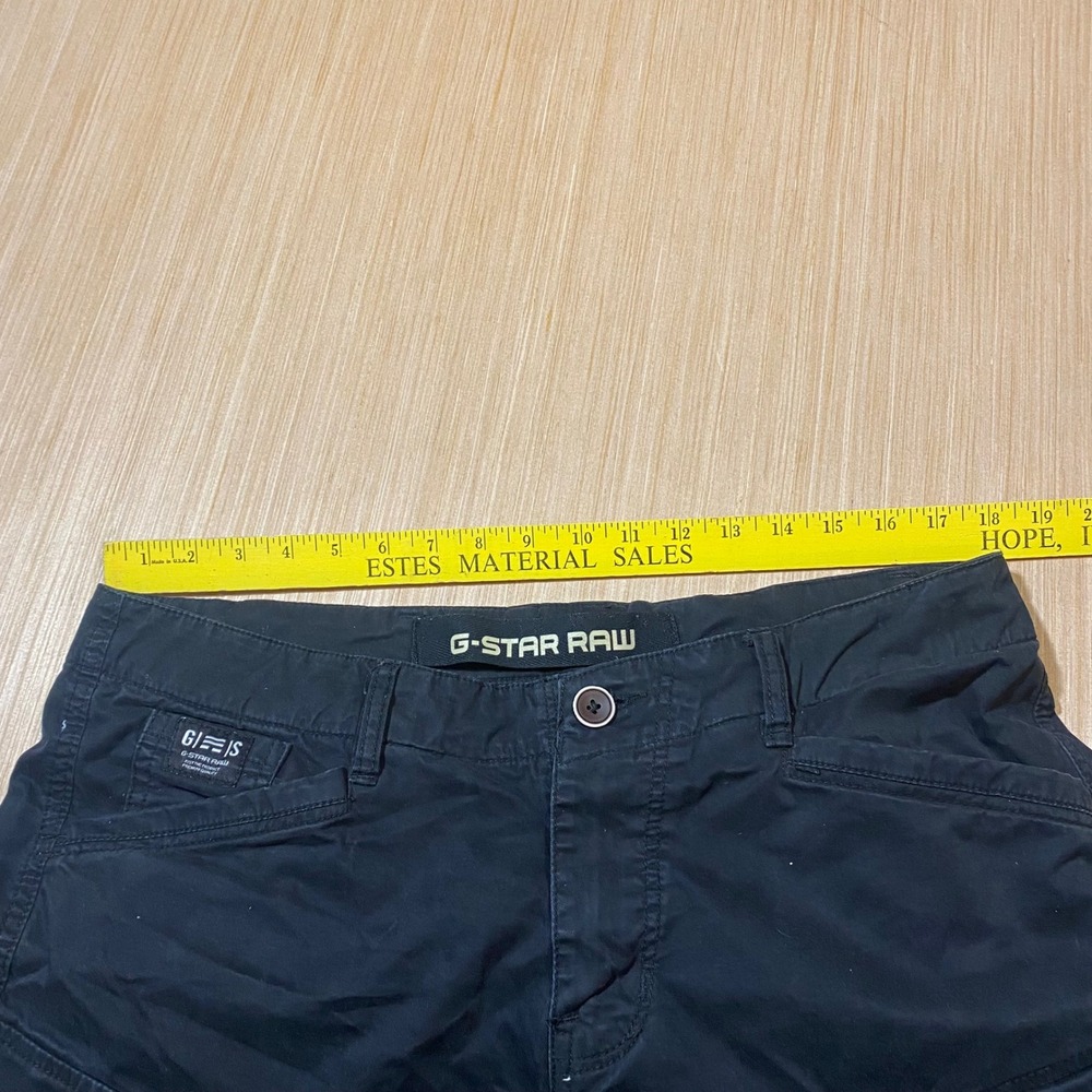 G-Star Raw Mens Black Cargo Pants AFN 443 P 753 Tactical Utility Trousers 36x31 - Picture 3 of 5